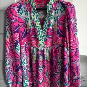 Lilly Pulitzer Winona Stretch Tunic Size XS